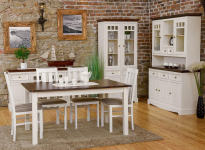 Esszimmer Tische Klassisch Stil Robuster bis 150-197cm Wohnzimmer Esstisch XXL